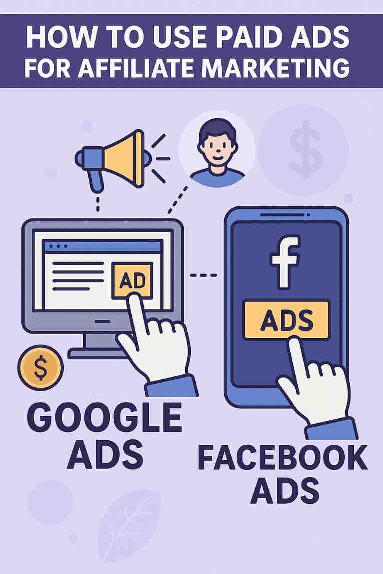 How to Use Paid Ads Like Google Ads and Facebook Ads for Affiliate Marketing?