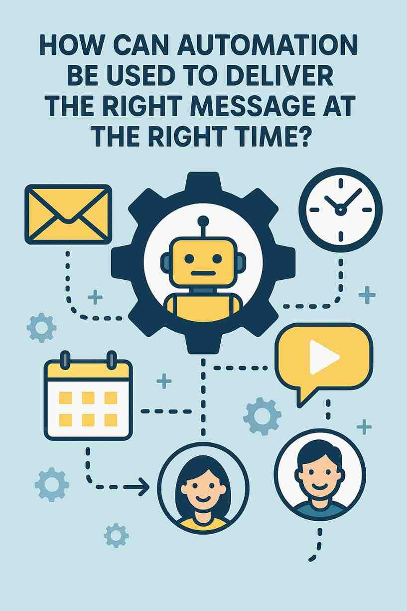 How Can Automation Be Used to Deliver the Right Message at the Right Time?