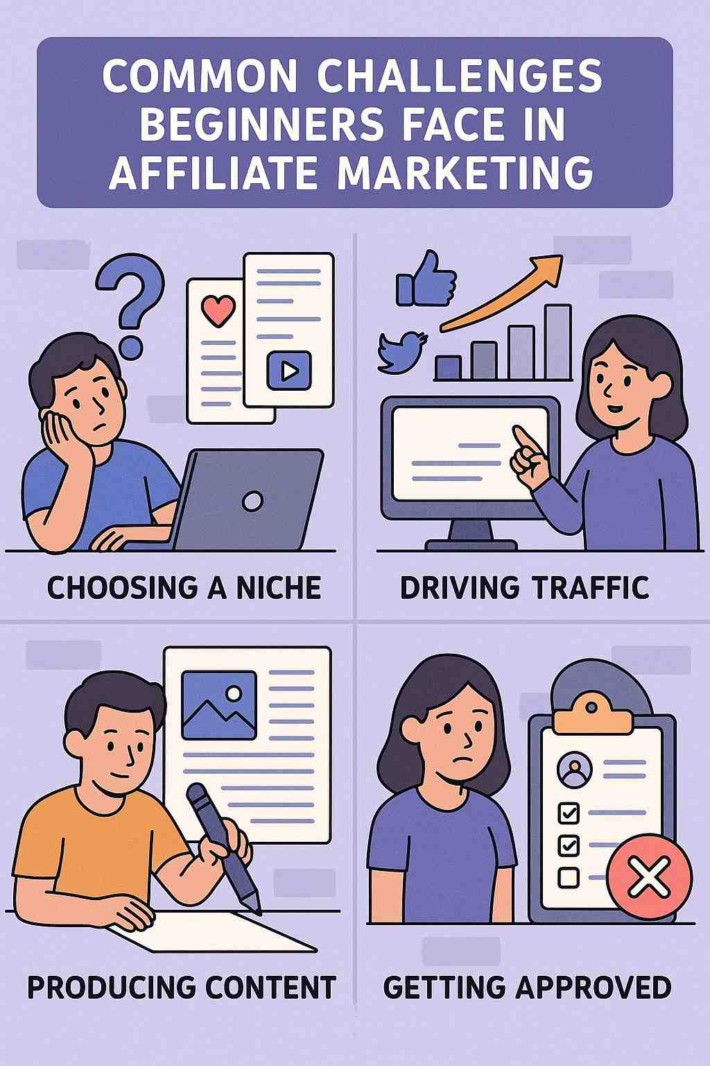 What Are the Common Challenges Beginners Face in Affiliate Marketing?