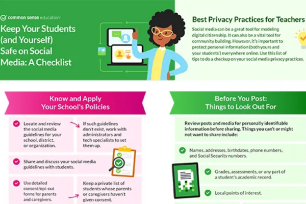 How can students use Facebook responsibly and safely?