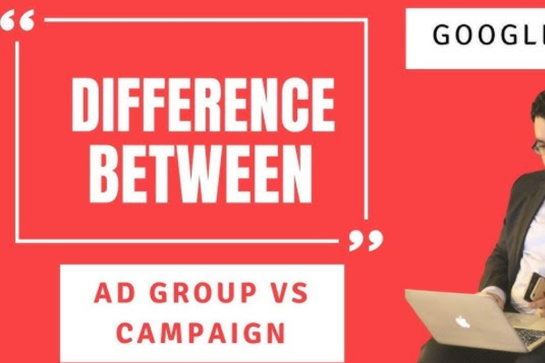 What is the difference between campaigns and ad groups?