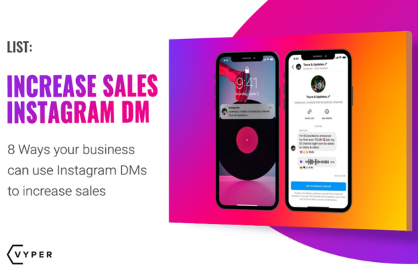 Describe how businesses use Instagram to increase sales.
