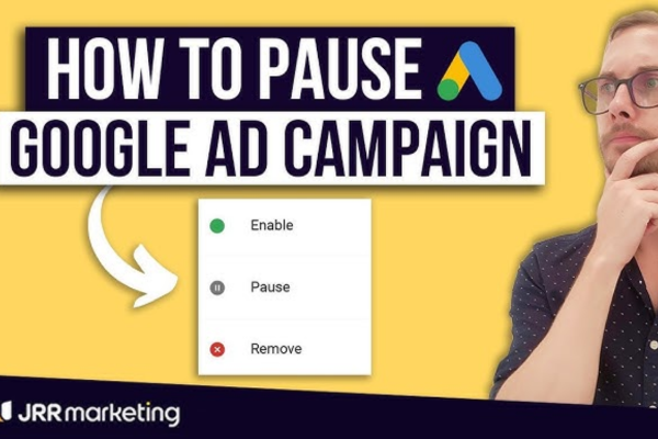 How do you pause or stop a campaign?