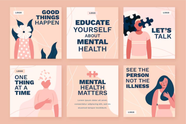 How does Instagram support mental health awareness campaigns?