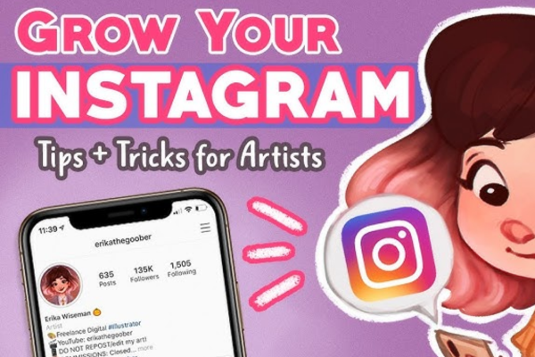 How can a student start and grow an Instagram page based on a hobby or talent?
