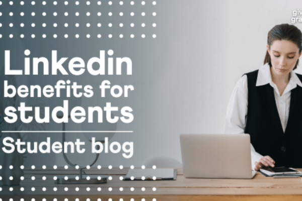 How can students benefit from using LinkedIn early in their academic life?